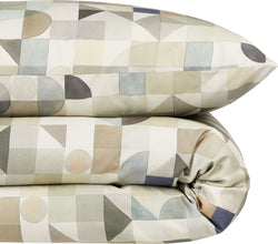 PAUL Housse de couette en satin - Multicolore / Fourre de duvet - 160 x 210 cm