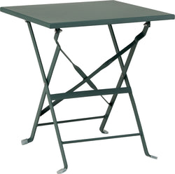 PAGAN Tavolo per bambini - Verde / L: 40.0 cm x P: 40.0 cm x A: 45.0 cm