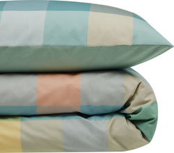 ALVA Bianch. letto - Verde / Federa per cuscino - 65 x 65 cm