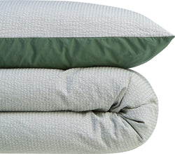 Housse de couette ELARA - verte / Housse de couette - 200 x 210 cm