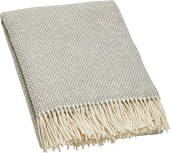 KIMA Decke - Hellgrau / B: 130.0 cm x H: 180.0 cm