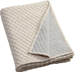 NELE Coperta - Crema / L: 140.0 cm x A: 180.0 cm