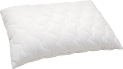 Oreiller BAMBUS ajustable en fibres naturelles - L : 65,0 cm x P : 65,0 cm / Blanc