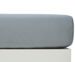 LINN Drap-housse - Silver blue / Drap-housse - 140/190-160/200