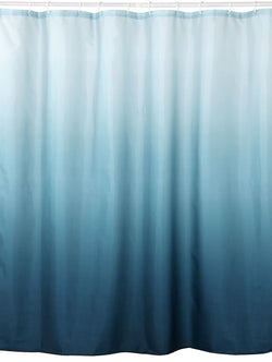 VIVI Rideau de douche - Turquoise / L: 180.0 cm x H: 180.0 cm