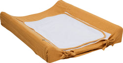 LEYA Wickelmatte-Bezug - Gelb / B: 50.0 cm x T: 65.0 cm x H: 10.0 cm