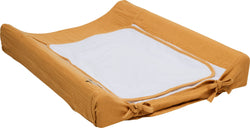 LEYA Housse pour matelas à langer - Jaune / L: 50.0 cm x P: 65.0 cm x H: 10.0 cm