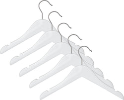 MAEL Kinderkleiderbügel - Weiss / B: 30.0 cm x T: 1.5 cm