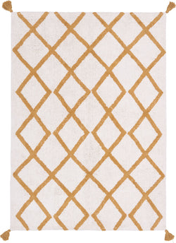 LUISA Kinderteppich - gelb / B: 120.0 cm x T: 170.0 cm