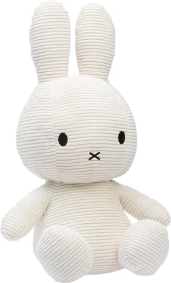 MIFFY Kordsamt 50cm weiss GRS - Weiss / B: 23.0 cm x T: 22.0 cm x H: 50.0 cm