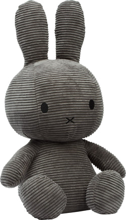MIFFY Corduroy 50cm grey GRS - Grau / L: 23.0 cm x P: 22.0 cm x H: 50.0 cm