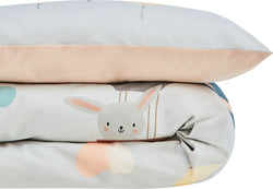 FELISA Baby Set de biancheria da letto - Multi blu / L: 100.0 cm x P: 135.0 cm