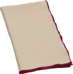 FERNANDA Couverture - Rouge / L: 75.0 cm x H: 100.0 cm