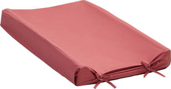 ELISEA Wickelmatte-Bezug - Rot / B: 50.0 cm x H: 65.0 cm