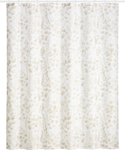 ALYSSA Rideau de douche - Beige / L: 180.0 cm x H: 200.0 cm