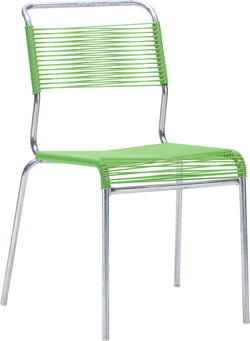 BAHAMAS Bistrostuhl - Grün / B: 40.0 cm x T: 52.0 cm x H: 84.0 cm