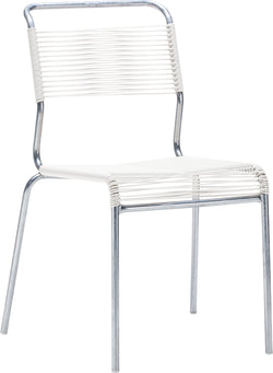 Schaffner BAHAMAS Bistrostuhl - Weiss / B: 40.0 cm x T: 52.0 cm x H: 84.0 cm