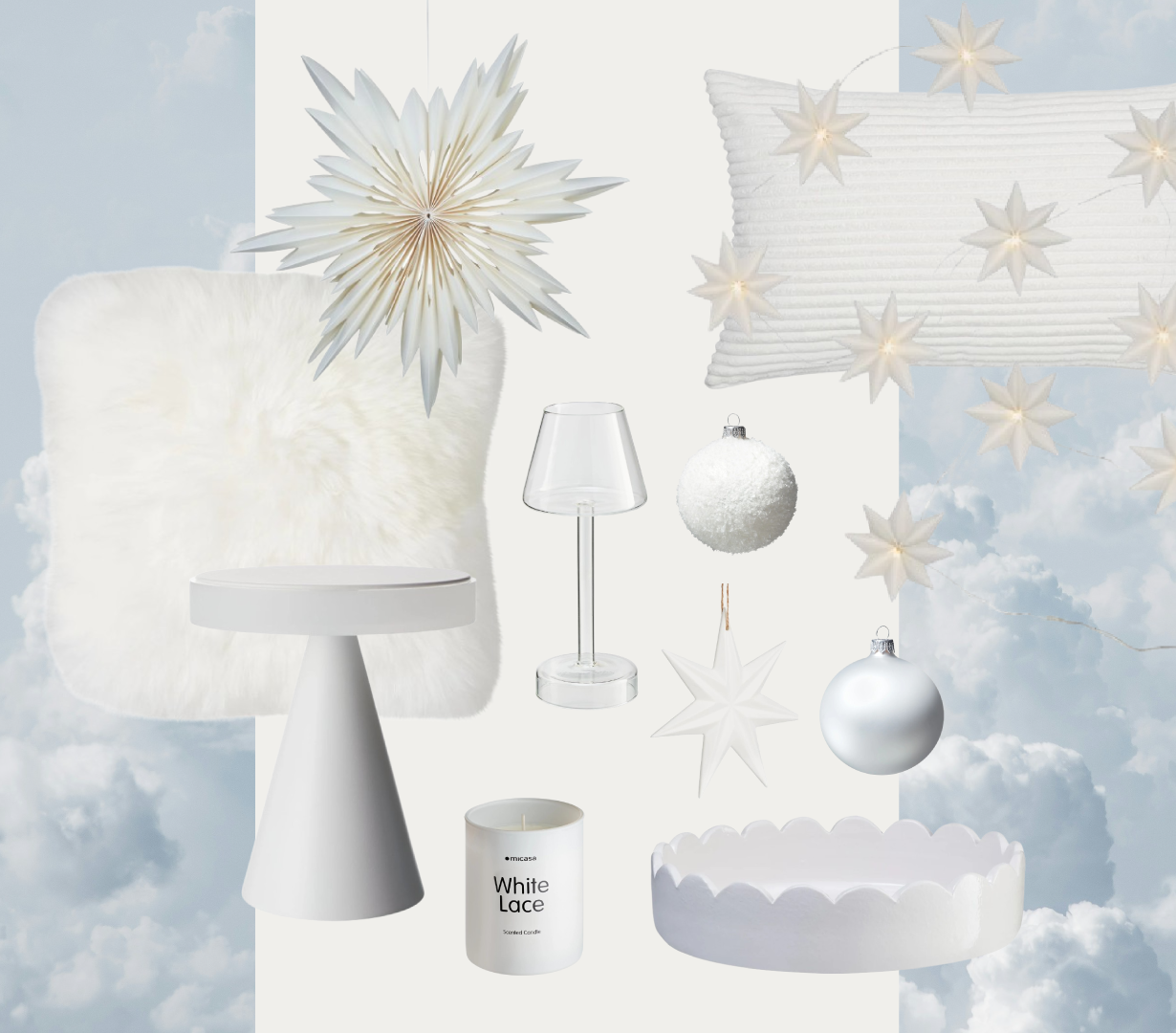 Pantone-Farbe 2026: Mit Cloud Dancer in eine besonders sanfte Weihnachtszeit!