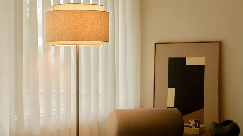 Lampade da terra per il soggiorno