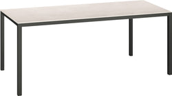 Table ALEXIS II - L : 180,0 cm x P : 90,0 cm x H : 75,0 cm / Beige