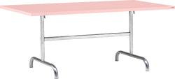Schaffner Tavolo pieghevole SÄNTIS - L: 180,0 cm x P: 80,0 cm x A: 72,0 cm / Frappè alla fragola