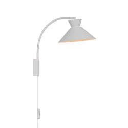 Nordlux DIAL Wand- / Deckenleuchte - H: 40.0 cm x D: 25.0 cm / Weiss