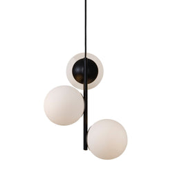 Suspension Nordlux LILLY - L : 15,0 cm x H : 36,5 cm / Noir