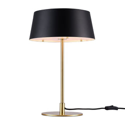 Lampada da tavolo Nordlux CLASI - A: 44,6 cm x P: 29,0 cm / Nero / Oro