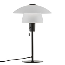 Lampada da tavolo Nordlux VERONA - L: 27,5 cm x A: 40,0 cm / Nero / Bianco