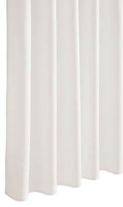 LUCIUS Fertigvorhang blickdicht - Weiss / B: 150.0 cm x H: 260.0 cm
