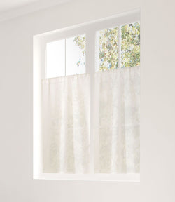 ETAMINE POLYESTE Vitragen - Weiss / B: 70.0 cm x H: 160.0 cm