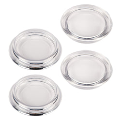 Fix-O-Moll - Protège-meubles Ø 50 mm - Lot de 4 - Diamètre : 50,0 mm / Transparent