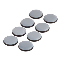 Fix-O-Moll Pattini universali 5 mm / Ø 25 mm 8 x pattini universali - A: 5,0 mm x D: 25,0 mm / Grigio
