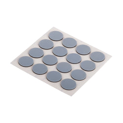 Pattini universali Fix-O-Moll 1,5 mm / Ø 17 mm - 16 pezzi - A: 1,5 mm x D: 17,0 mm / Grigio
