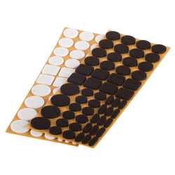 Set di feltrini Fix-O-Moll  110 x 3 mm /  110 feltrini - H: 3,0 mm / bianco