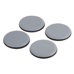 Pattini universali Fix-O-Moll 5 mm / Ø 50 mm - 4 pezzi - A: 5,0 mm x D: 50,0 mm / Grigio
