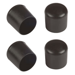 Tappo per tubo Fix-O-Moll Ø 20 mm, confezione da 4 tappi - Diametro: 20,0 mm / Nero