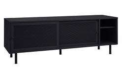 AKAY Lowboard - Schwarz / B: 160cm x T: 45 cm x H: 55 cm