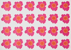 Set de table en papier FRANI - Rose / L : 42,0 cm x P : 30,0 cm