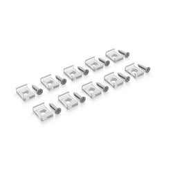 Support pour bande lumineuse Philips Hue Gradient Lightstrip - Blanc / L : 1,8 cm x P : 1,2 cm x H : 0,6 cm