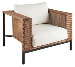 FEJO Loungesessel - coral sand / B: 101cm x T: 92cm x H: 84cm