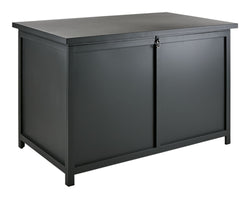 DAN Kissenbox - anthrazit / B: 125cm x T: 75cm x H: 81cm