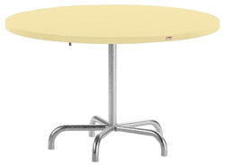 SÄNTIS Klapptisch - buttergelb / D:117cm H:72cm