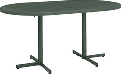 Schaffner VIENNA Ausziehtisch - tannengrün / B: 160.0 - 218.0 cm x T: 95.0 cm x H: 72.0 cm