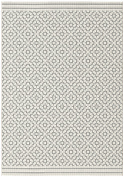 VIONA Teppich In- und Outdoor - hellgrau / B: 120.0 cm x T: 170.0 cm