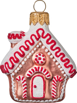 GINGERBREAD Glasfigur - Kupferfarbig / H: 8 cm x D: 8 cm