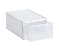 DRAWER Schubladenbox - Transparent / B: 32.0 cm x T: 52.0 cm x H: 21.5 cm