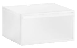 DRAWER Schubladenbox - Transparent / B: 45.0 cm x T: 39.3 cm x H: 24.7 cm