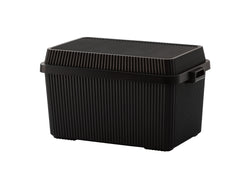 Contenitore STACK-UP - Nero / L: 70,7 cm x P: 42,2 x A: 40,0 cm