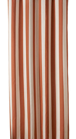 SUNSET Fertigvorhang blickdicht - Rost / B: 145.0 cm x H: 280.0 cm
